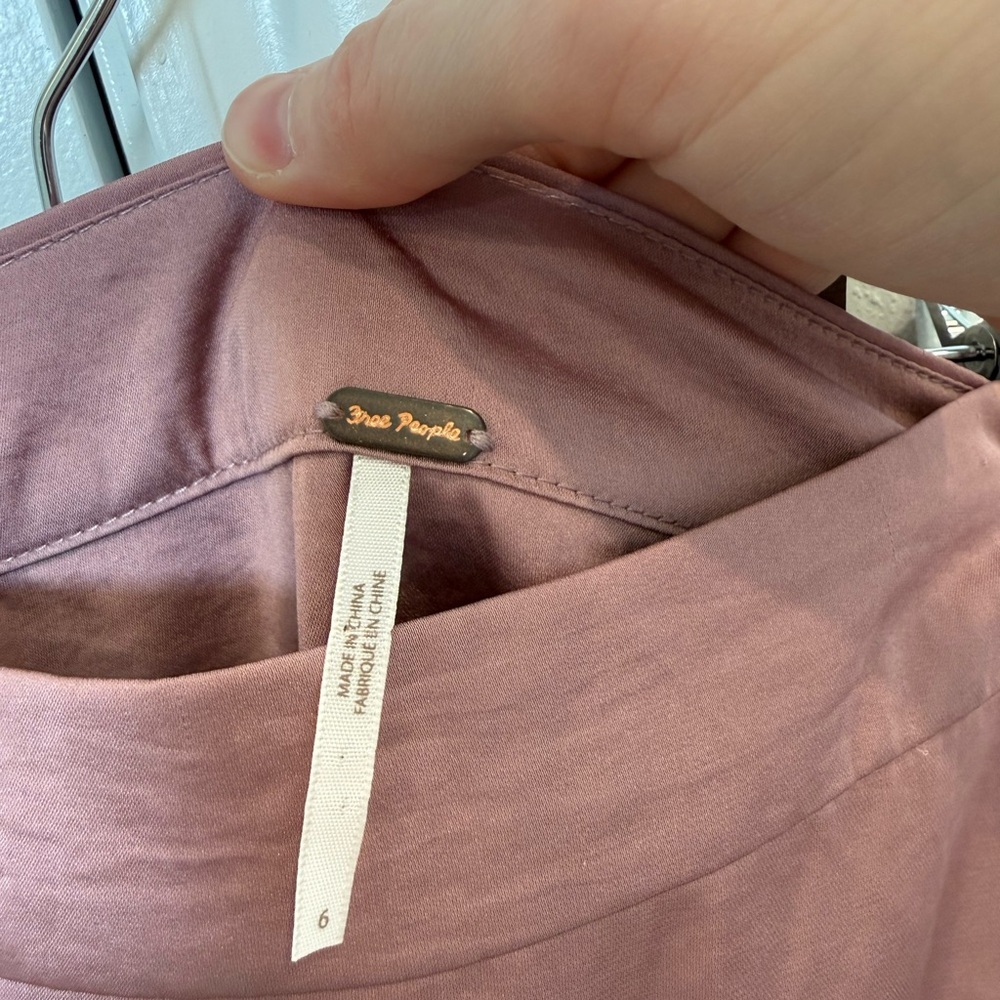 Free People Blush Rose Midi Skirt - Picture 5 of 5